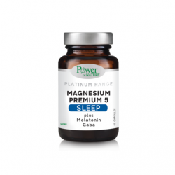 Power of Nature Platinum Range Magnesium Premium 5 Sleep, 60caps